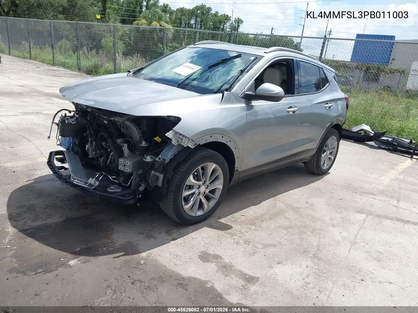 2023 Buick Encore Gx Essence Fwd VIN: KL4MMFSL3PB011003 Lot: 45526082