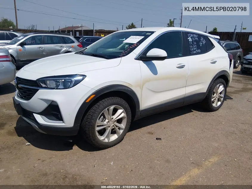 2023 Buick Encore Gx Preferred Awd VIN: KL4MMCSL5PB020798 Lot: 45529192