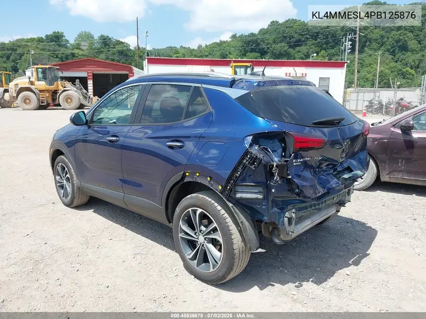 2023 Buick Encore Gx Select Awd VIN: KL4MMESL4PB125876 Lot: 45536678