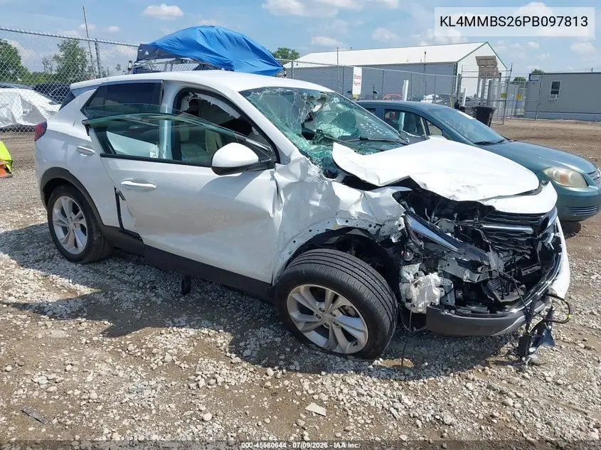 2023 Buick Encore Gx Preferred Fwd VIN: KL4MMBS26PB097813 Lot: 45580644