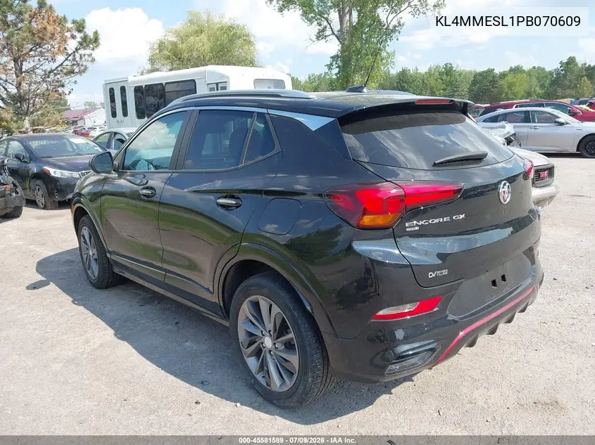 2023 Buick Encore Gx Select Awd VIN: KL4MMESL1PB070609 Lot: 45581589