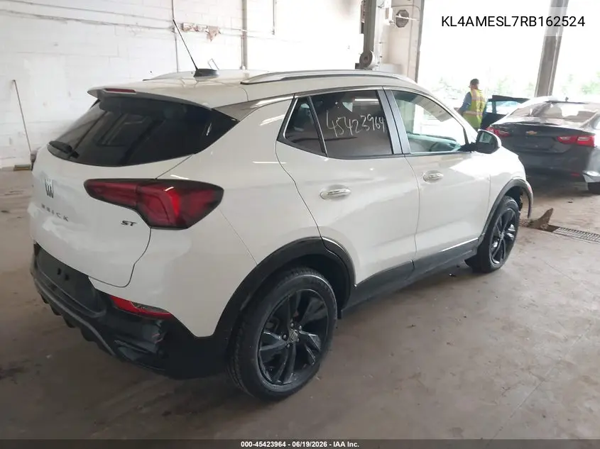 2024 Buick Encore Gx Sport Touring Awd VIN: KL4AMESL7RB162524 Lot: 45423964