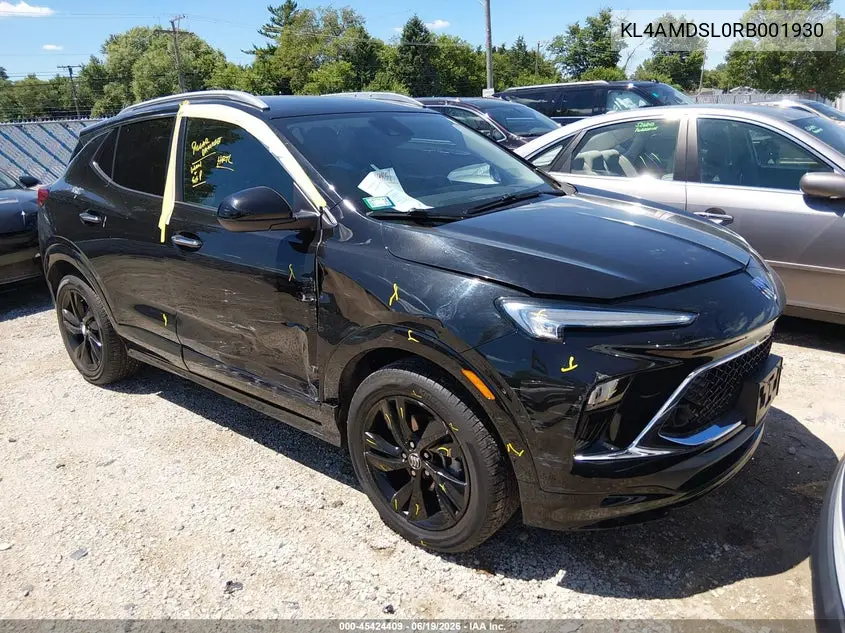 2024 Buick Encore Gx Sport Touring Fwd VIN: KL4AMDSL0RB001930 Lot: 45424409