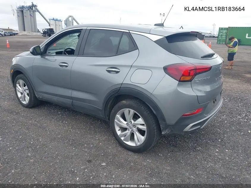 2024 Buick Encore Gx Preferred Awd VIN: KL4AMCSL1RB183664 Lot: 45481248