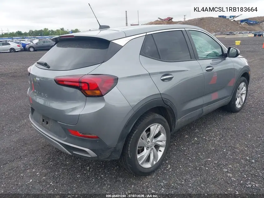 2024 Buick Encore Gx Preferred Awd VIN: KL4AMCSL1RB183664 Lot: 45481248