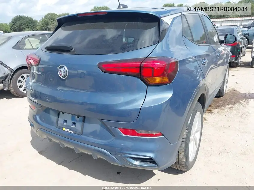 2024 Buick Encore Gx Preferred Fwd VIN: KL4AMBS21RB084084 Lot: 45519961