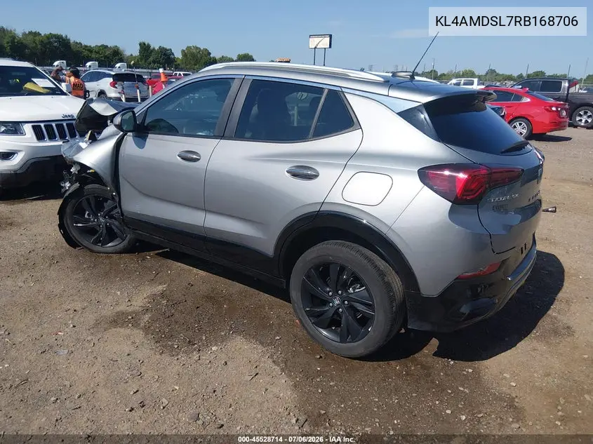 2024 Buick Encore Gx Sport Touring Fwd VIN: KL4AMDSL7RB168706 Lot: 45528714