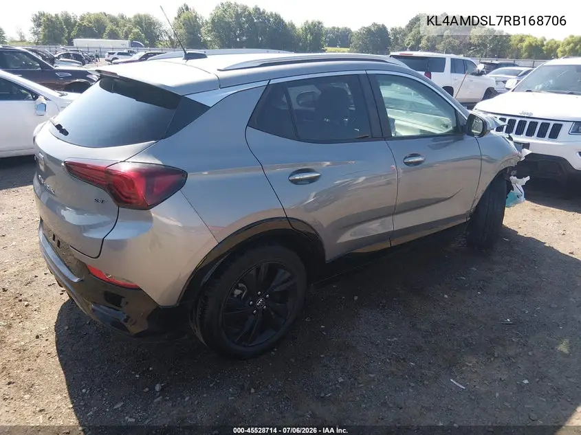 2024 Buick Encore Gx Sport Touring Fwd VIN: KL4AMDSL7RB168706 Lot: 45528714