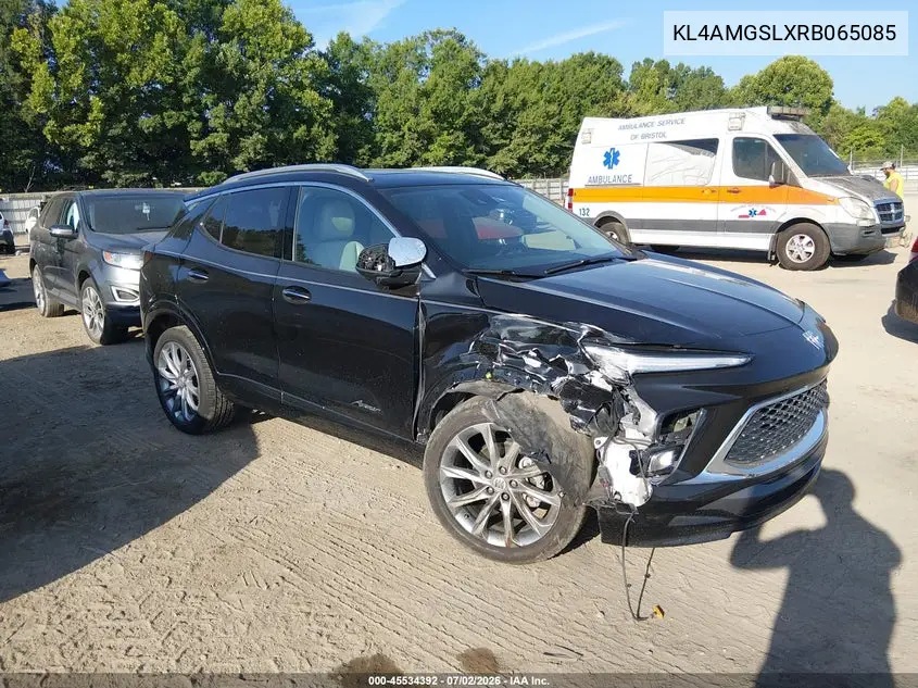 2024 Buick Encore Gx Avenir Awd VIN: KL4AMGSLXRB065085 Lot: 45534392