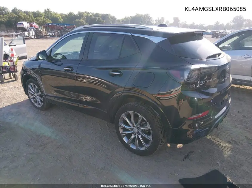 2024 Buick Encore Gx Avenir Awd VIN: KL4AMGSLXRB065085 Lot: 45534392