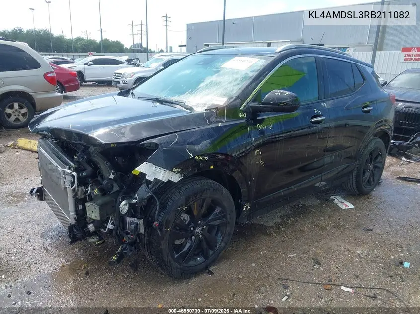 2024 Buick Encore Gx Sport Touring Fwd VIN: KL4AMDSL3RB211082 Lot: 45550730