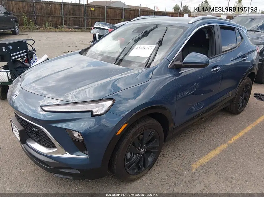 2024 Buick Encore Gx Sport Touring Awd VIN: KL4AMESL9RB195198 Lot: 45601717