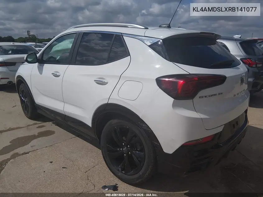 2024 Buick Encore Gx Sport Touring Fwd VIN: KL4AMDSLXRB141077 Lot: 45618828