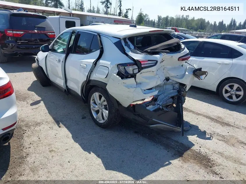 2024 Buick Encore Gx Preferred Awd VIN: KL4AMCSL2RB164511 Lot: 45633523