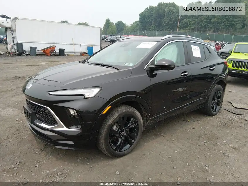 2024 Buick Encore Gx Sport Touring Awd VIN: KL4AMESL6RB008872 Lot: 45651195