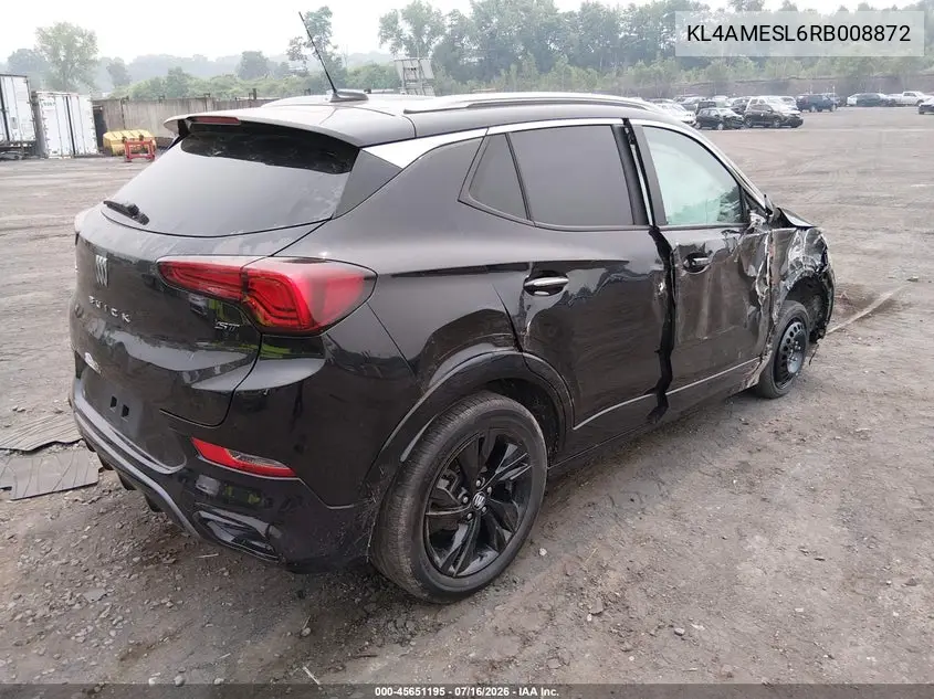 2024 Buick Encore Gx Sport Touring Awd VIN: KL4AMESL6RB008872 Lot: 45651195