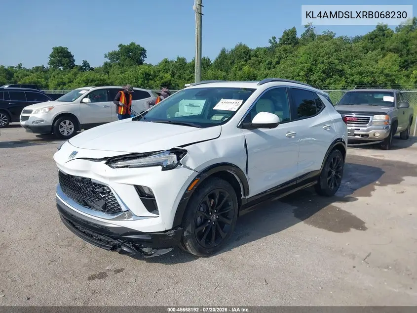 2024 Buick Encore Gx Sport Touring Fwd VIN: KL4AMDSLXRB068230 Lot: 45668192