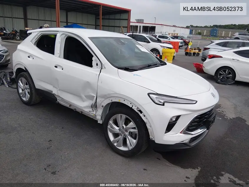 2025 Buick Encore Gx Preferred Fwd VIN: KL4AMBSL4SB052373 Lot: 45388452