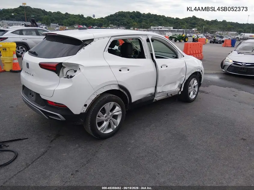 2025 Buick Encore Gx Preferred Fwd VIN: KL4AMBSL4SB052373 Lot: 45388452