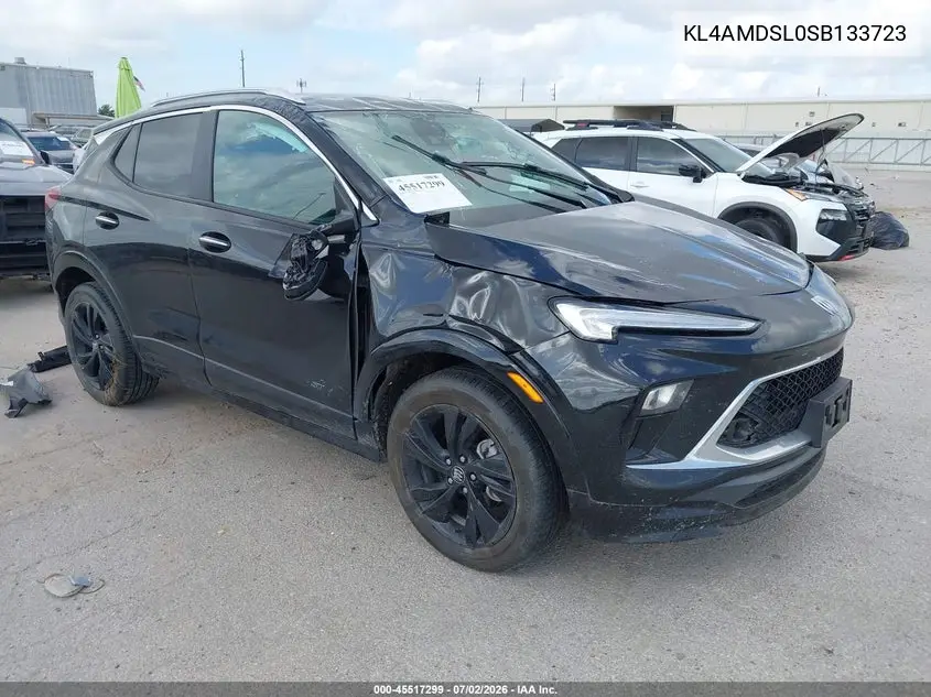 2025 Buick Encore Gx Sport Touring Fwd VIN: KL4AMDSL0SB133723 Lot: 45517299