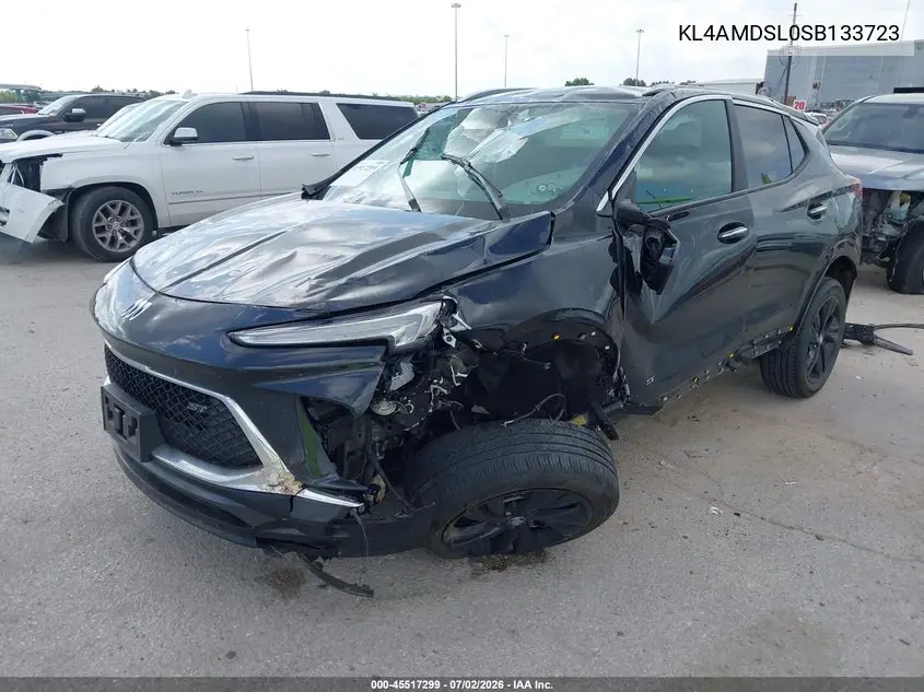2025 Buick Encore Gx Sport Touring Fwd VIN: KL4AMDSL0SB133723 Lot: 45517299
