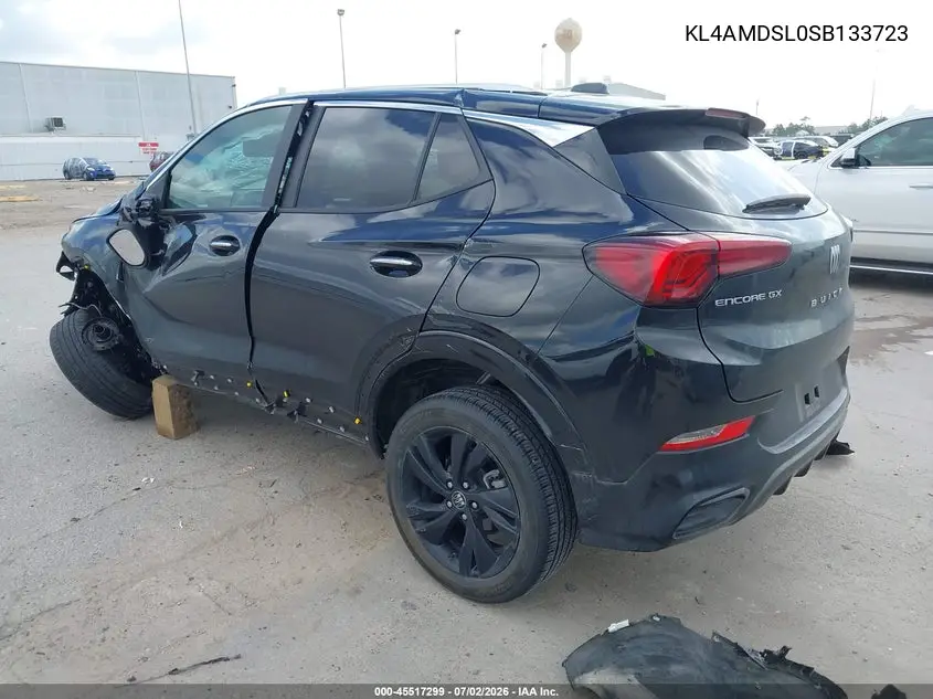 2025 Buick Encore Gx Sport Touring Fwd VIN: KL4AMDSL0SB133723 Lot: 45517299