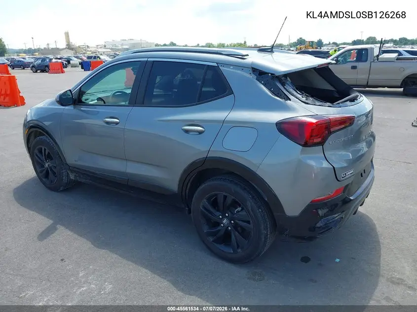 2025 Buick Encore Gx Sport Touring Fwd VIN: KL4AMDSL0SB126268 Lot: 45561534