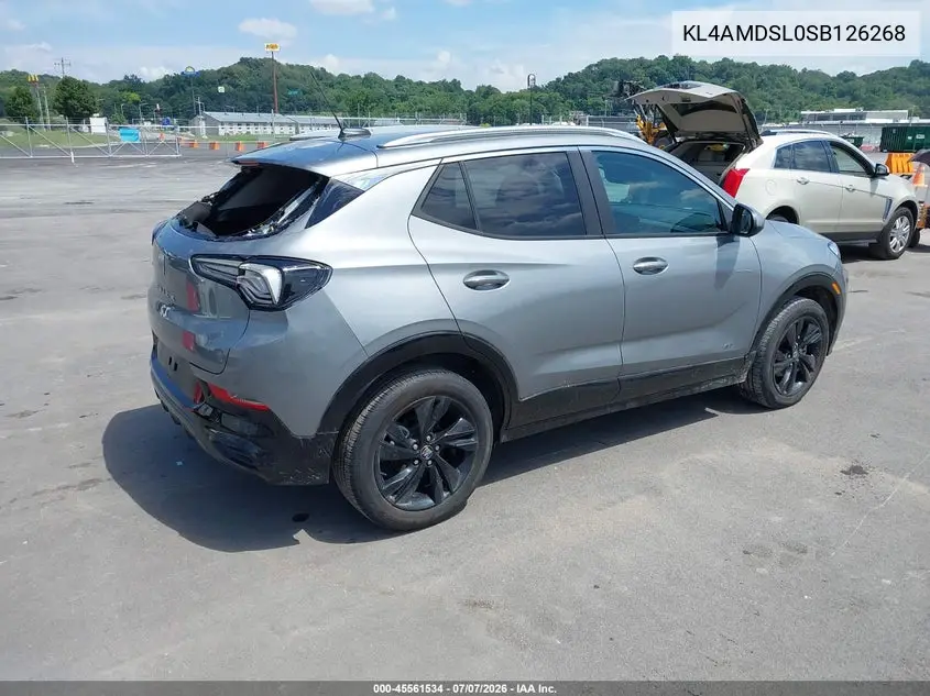 2025 Buick Encore Gx Sport Touring Fwd VIN: KL4AMDSL0SB126268 Lot: 45561534