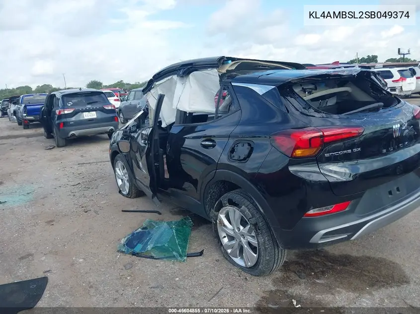 2025 Buick Encore Gx Preferred Fwd VIN: KL4AMBSL2SB049374 Lot: 45604855
