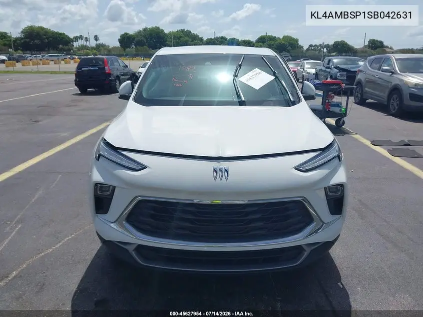 2025 Buick Encore Gx Preferred Fwd VIN: KL4AMBSP1SB042631 Lot: 45627954