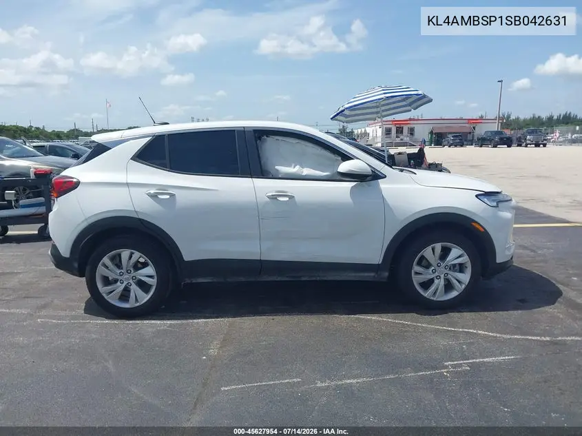2025 Buick Encore Gx Preferred Fwd VIN: KL4AMBSP1SB042631 Lot: 45627954