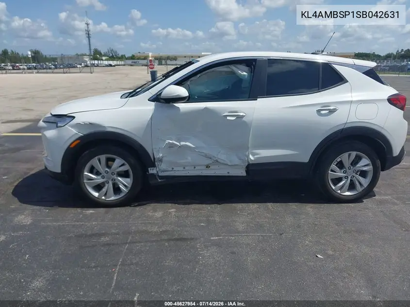 2025 Buick Encore Gx Preferred Fwd VIN: KL4AMBSP1SB042631 Lot: 45627954