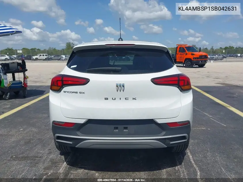 2025 Buick Encore Gx Preferred Fwd VIN: KL4AMBSP1SB042631 Lot: 45627954