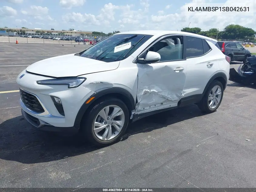 2025 Buick Encore Gx Preferred Fwd VIN: KL4AMBSP1SB042631 Lot: 45627954