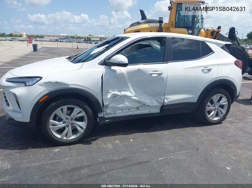 2025 Buick Encore Gx Preferred Fwd VIN: KL4AMBSP1SB042631 Lot: 45627954