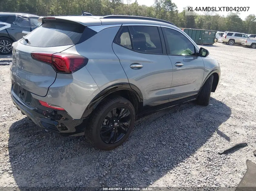 2026 Buick Encore Gx Sport Touring Fwd VIN: KL4AMDSLXTB042007 Lot: 45518874