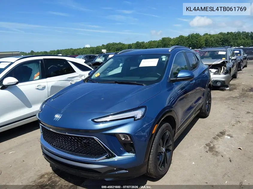2026 Buick Encore Gx Sport Touring Awd VIN: KL4AMESL4TB061769 Lot: 45521680