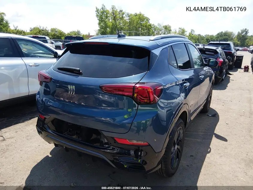 2026 Buick Encore Gx Sport Touring Awd VIN: KL4AMESL4TB061769 Lot: 45521680