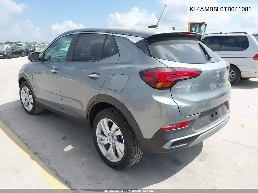 2026 Buick Encore Gx Preferred Fwd VIN: KL4AMBSL0TB041081 Lot: 45526934