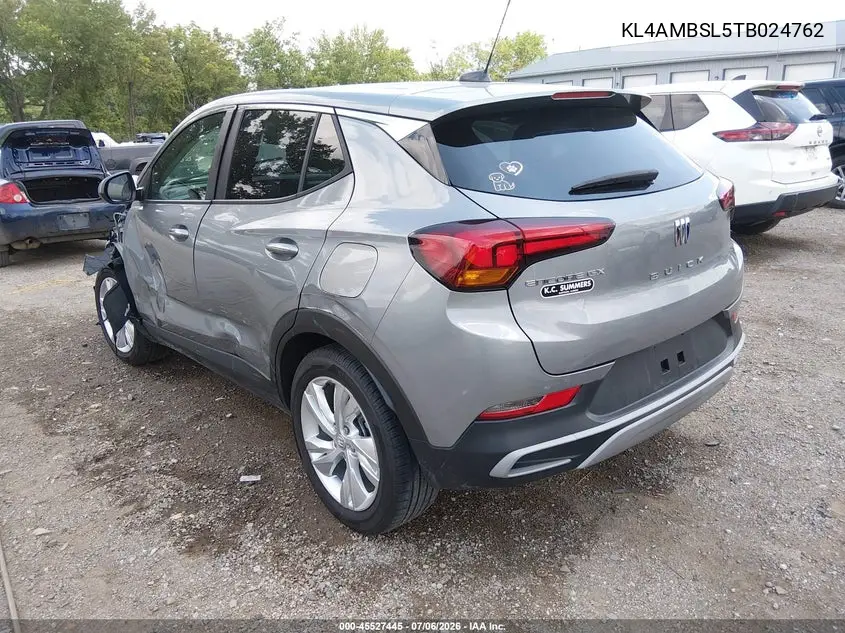 2026 Buick Encore Gx Preferred Fwd VIN: KL4AMBSL5TB024762 Lot: 45527445