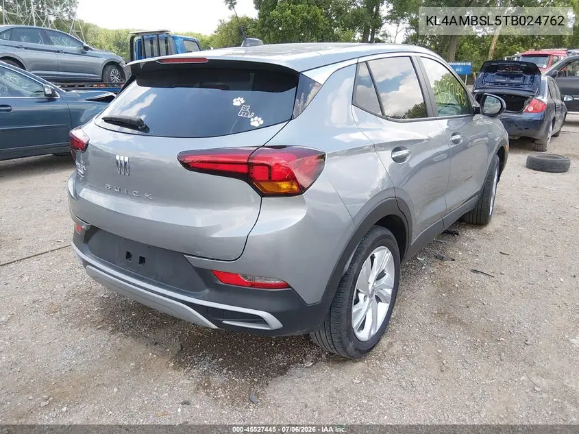 2026 Buick Encore Gx Preferred Fwd VIN: KL4AMBSL5TB024762 Lot: 45527445