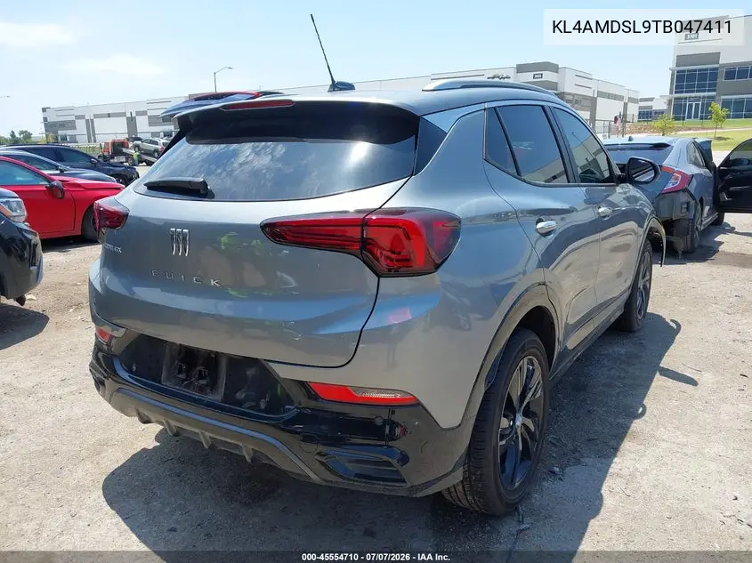 2026 Buick Encore Gx Sport Touring Fwd VIN: KL4AMDSL9TB047411 Lot: 45554710