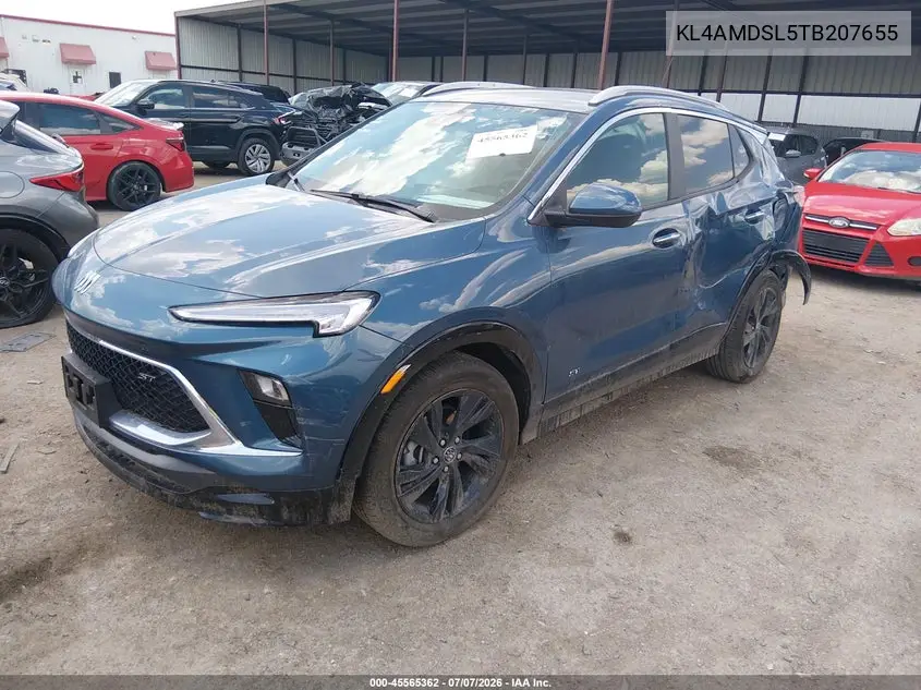 2026 Buick Encore Gx Sport Touring Fwd VIN: KL4AMDSL5TB207655 Lot: 45565362