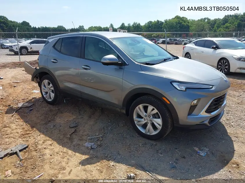 2026 Buick Encore Gx Preferred Fwd VIN: KL4AMBSL3TB050504 Lot: 45600924