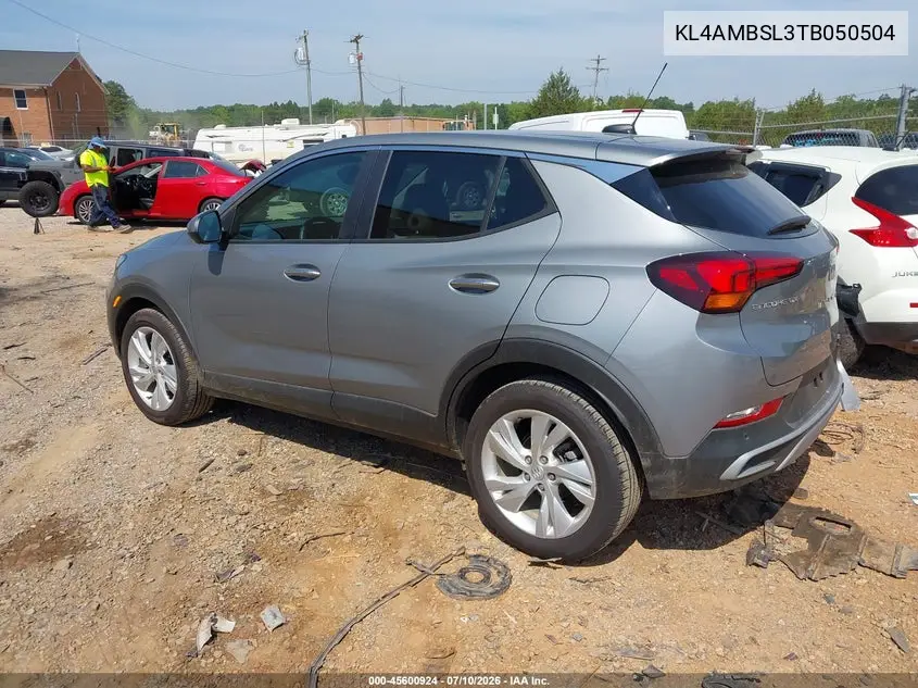2026 Buick Encore Gx Preferred Fwd VIN: KL4AMBSL3TB050504 Lot: 45600924