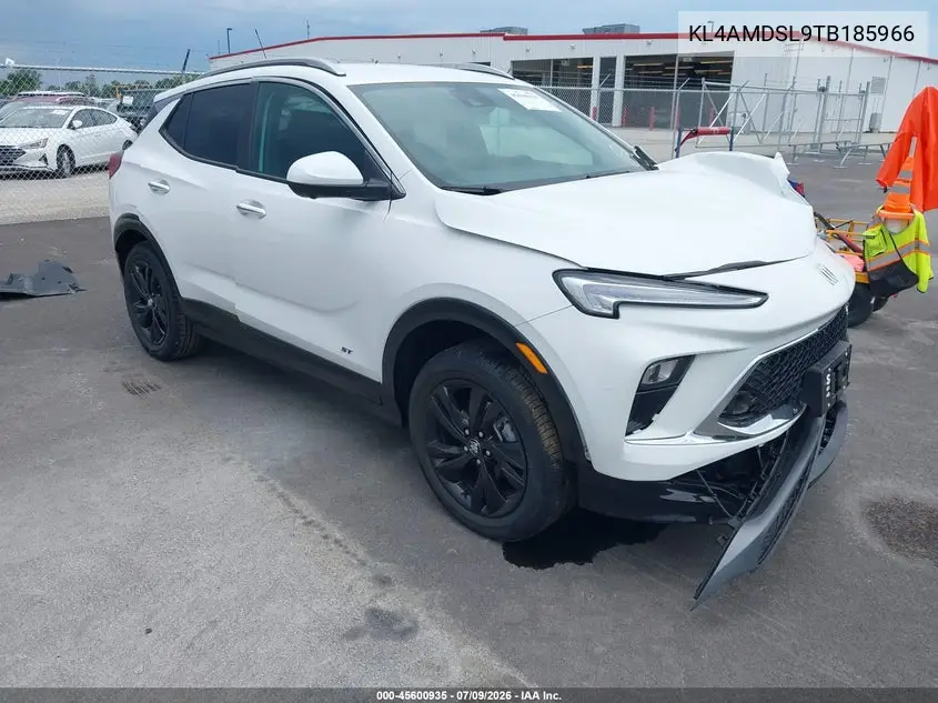 2026 Buick Encore Gx Sport Touring Fwd VIN: KL4AMDSL9TB185966 Lot: 45600935
