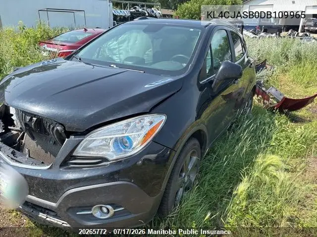 2013 Buick Encore VIN: KL4CJASB0DB109965 Lot: 20265772