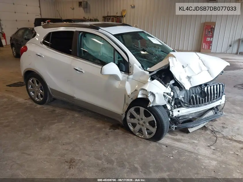 2013 Buick Encore Premium VIN: KL4CJDSB7DB077033 Lot: 45359706