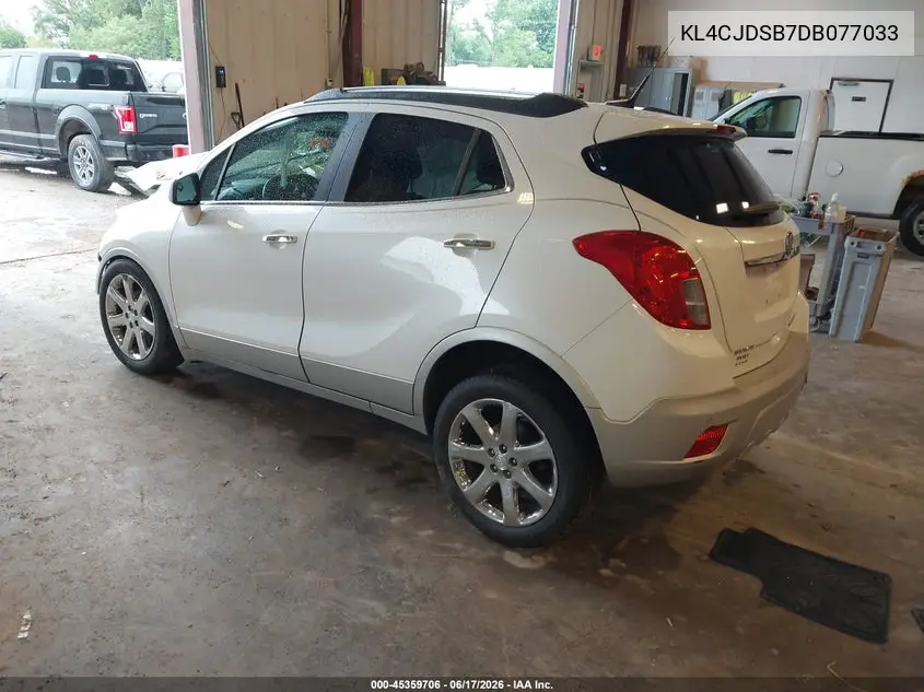2013 Buick Encore Premium VIN: KL4CJDSB7DB077033 Lot: 45359706