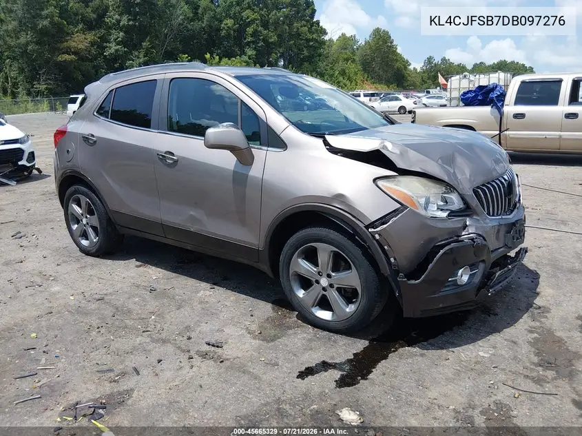 2013 Buick Encore Convenience VIN: KL4CJFSB7DB097276 Lot: 45665329
